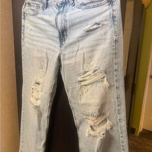 Aero Light Blue Denim Shorts